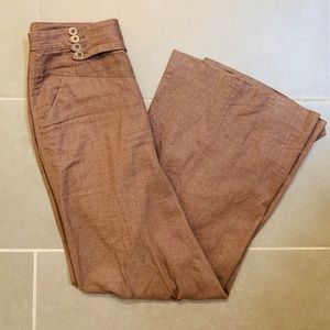 Anthropologie Elevenses Women’s  Brown Pants